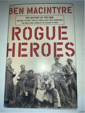 Rogue Heroes Hardcover Book One Size Beige Red